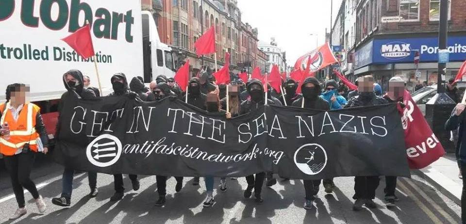 Otkazan neonacistički marš u Liverpoolu jer je protuprosvjed bio mnogo veći