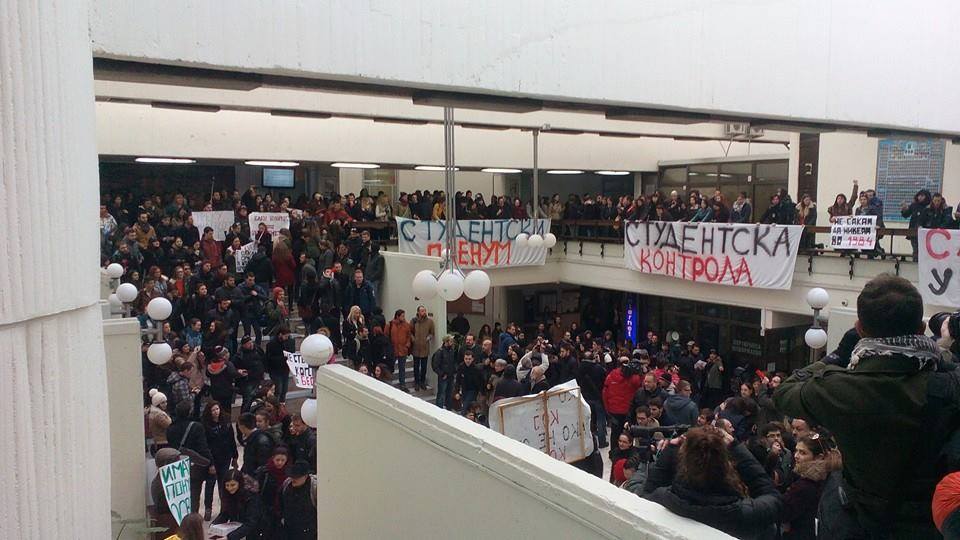Studenti i studentice nastavljaju blokirati fakultete u Skopju