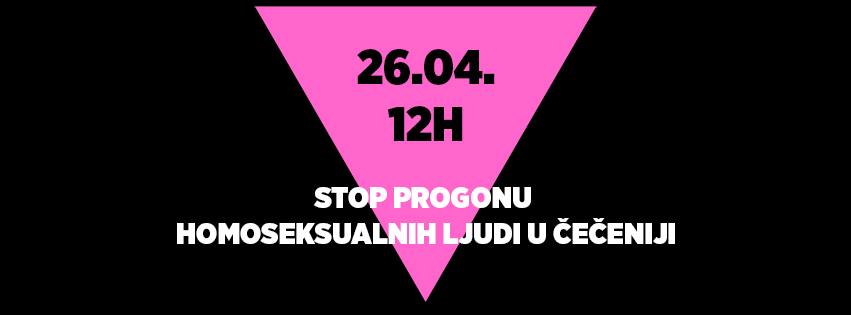 Stop progonu homoseksualnih ljudi u Čečeniji