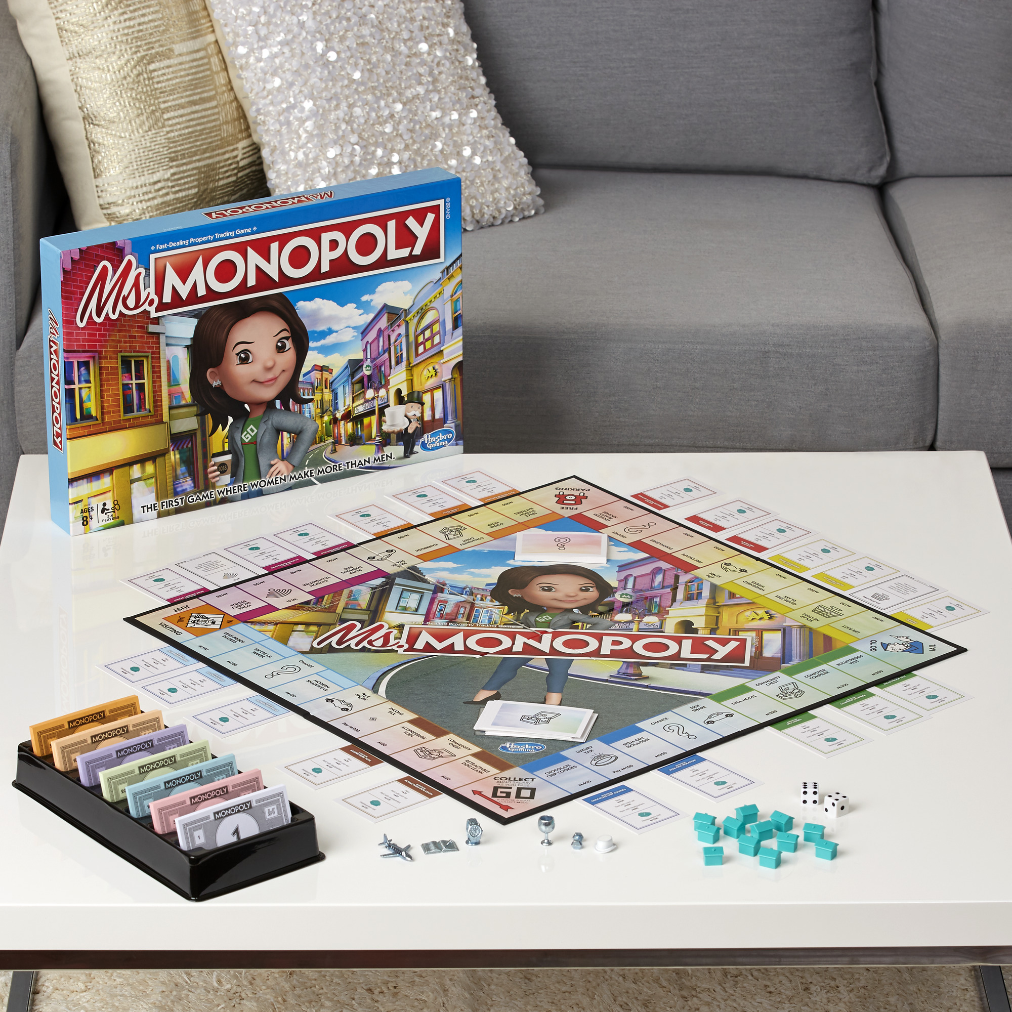 Ms. Monopoly okreće rodni jaz u plaćama u novoj verziji popularne društvene igre