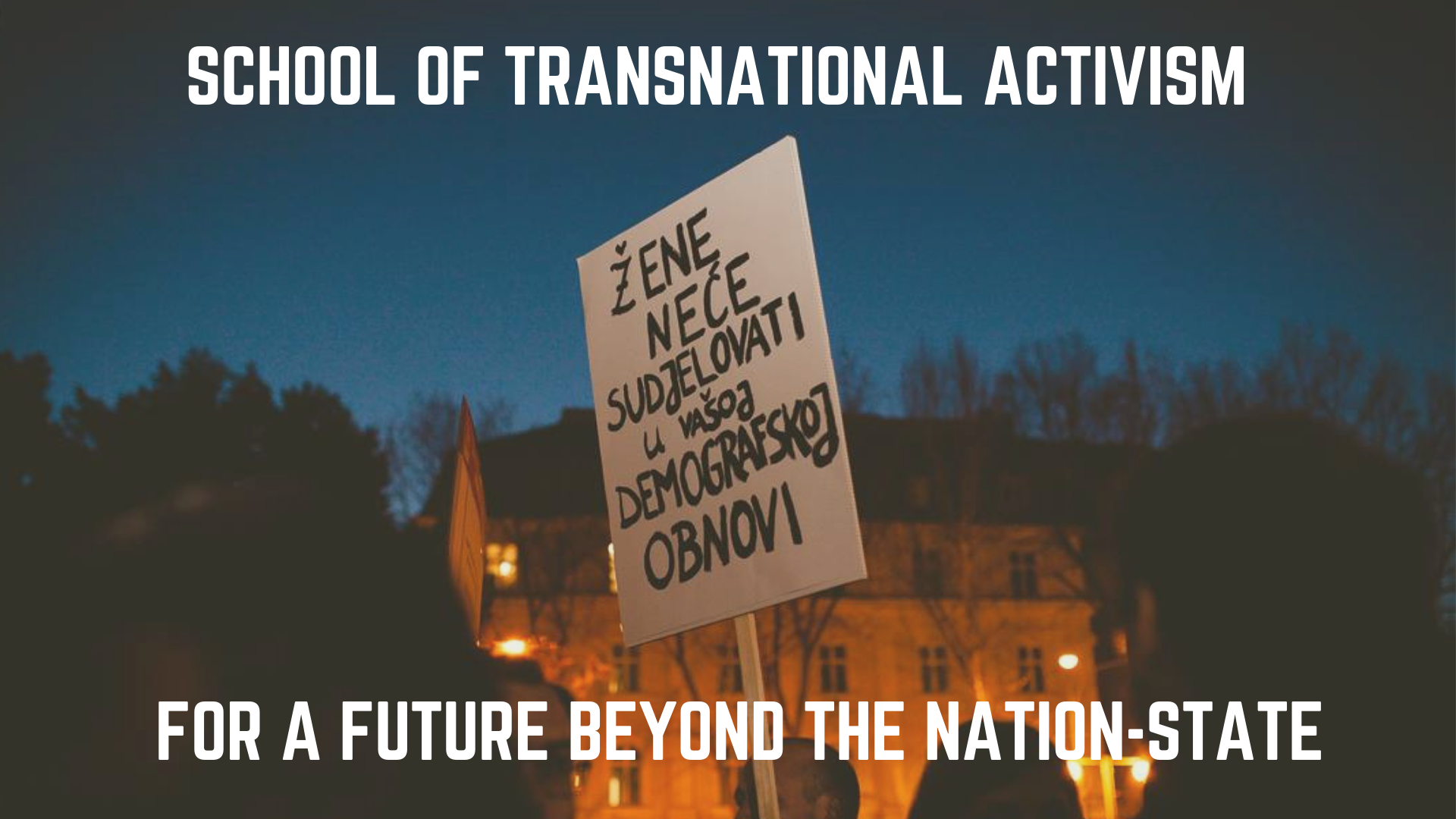 Prijavi se za Školu transnacionalnog aktivizma