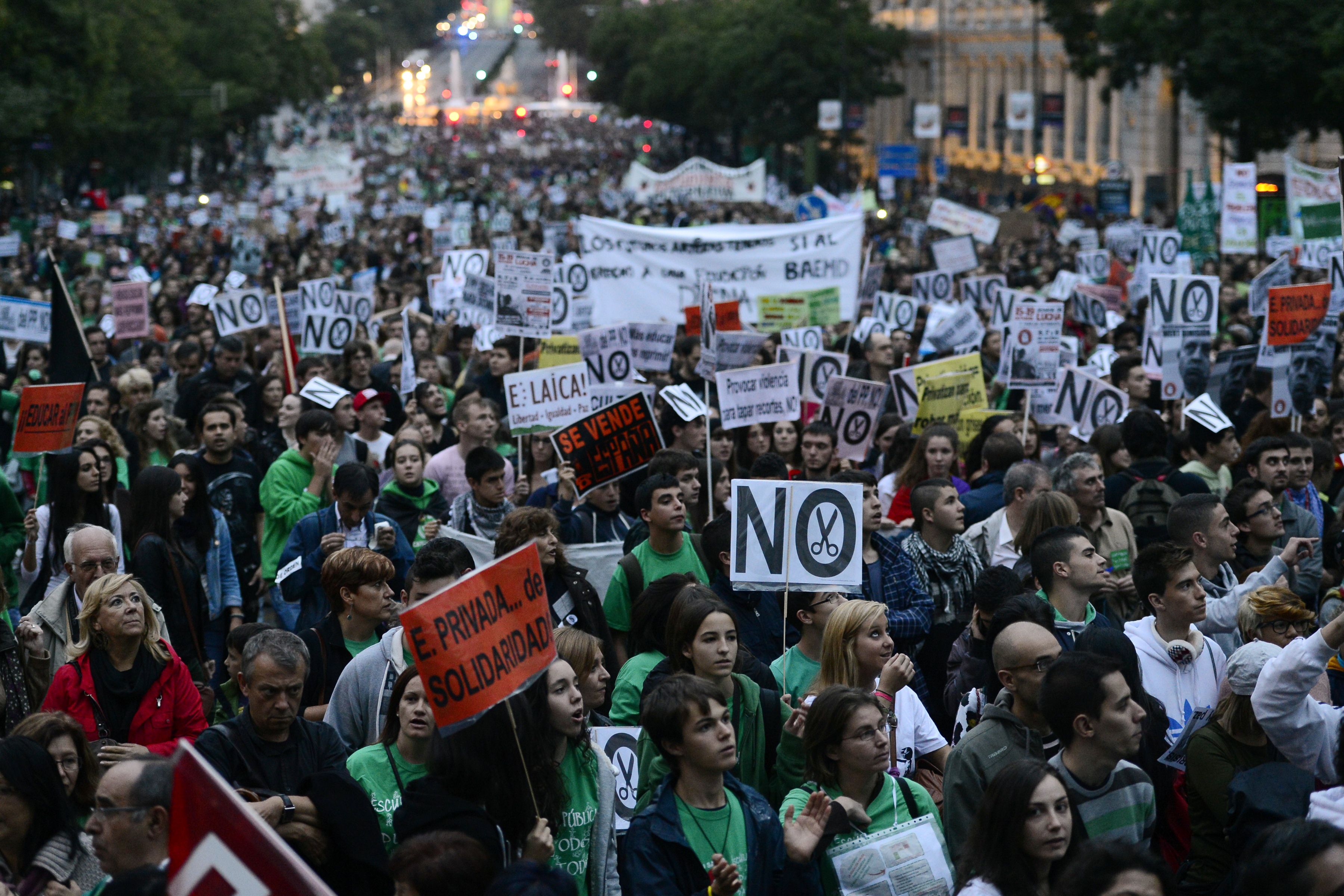 Trodnevni štrajk u Španjolskoj protiv rezova u obrazovanju