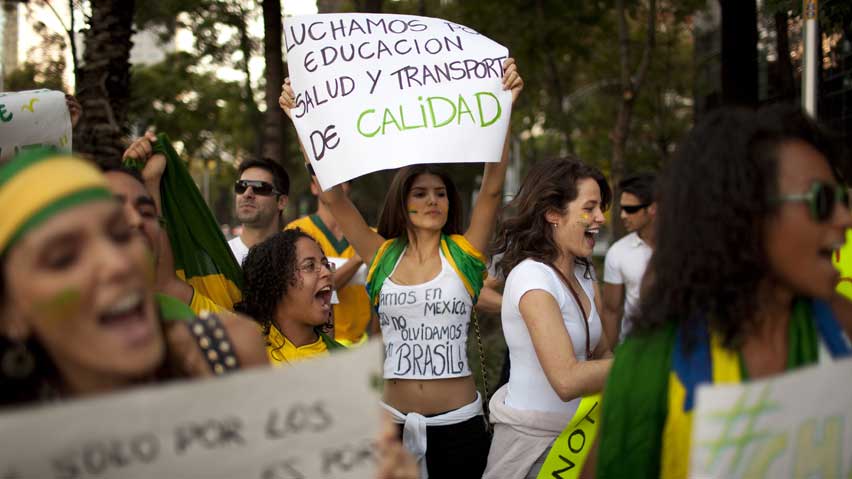 Više od milijun prosvjednika/ica na ulicama Brazila