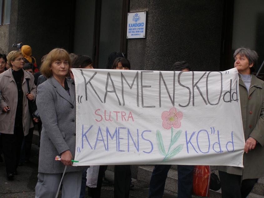 Radnice Kamenskog prekinule štrajk glađu!