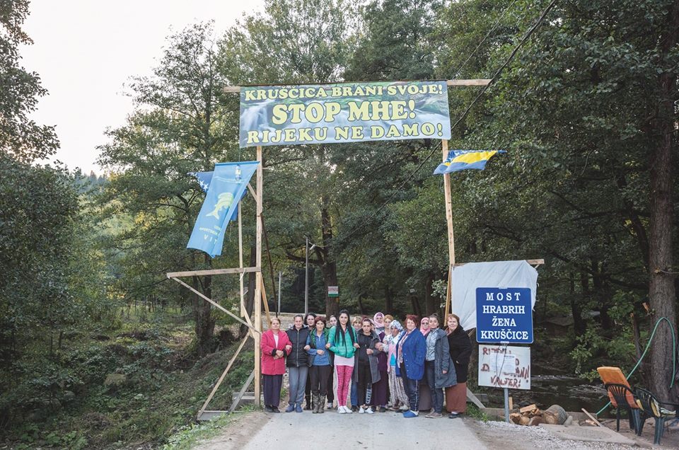 Ženska inicijativa zaustavila izgradnju brane na rijeci Kruščici