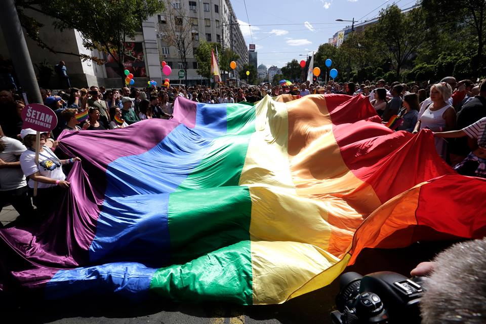 Parada ponosa u Beogradu prošla je bez incidenata