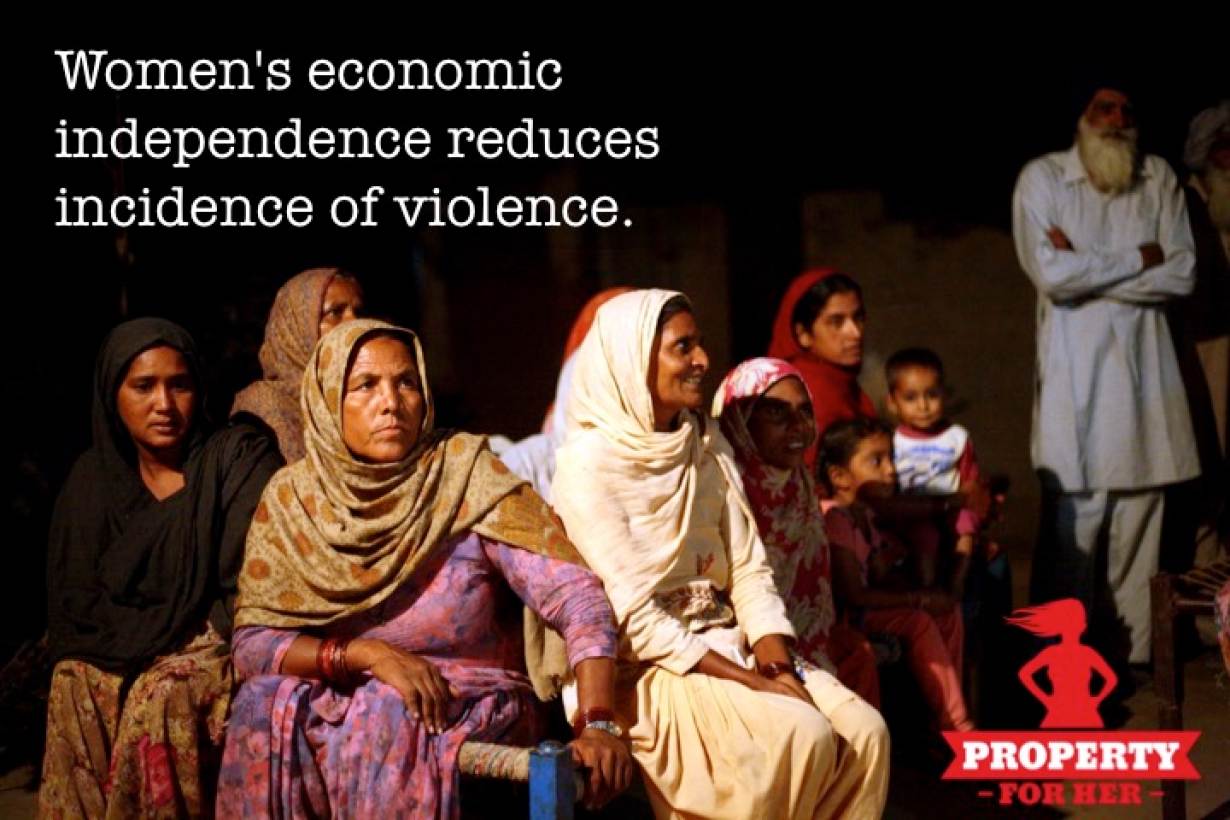 Kampanjom za vlasnička prava žena protiv nasilja nad ženama u Južnoj Aziji