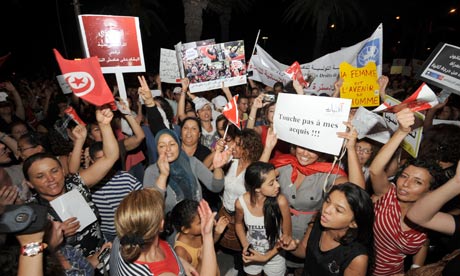 Prosvjedi u Tunisu u obranu zakona o pravima žena