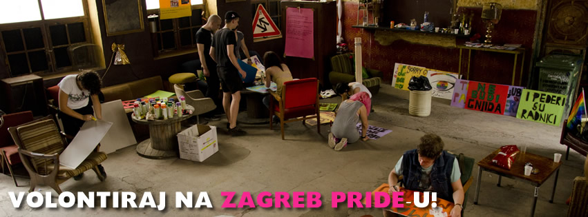 Volontiraj na Zagreb Pride-u