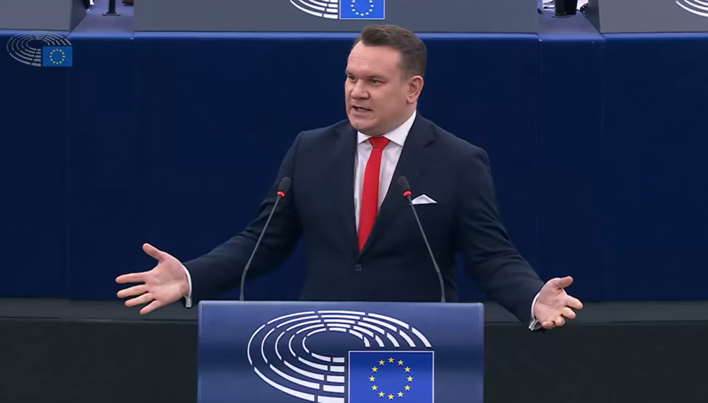 Poljski zastupnik Domini Tarczyński u Europskom parlamentu