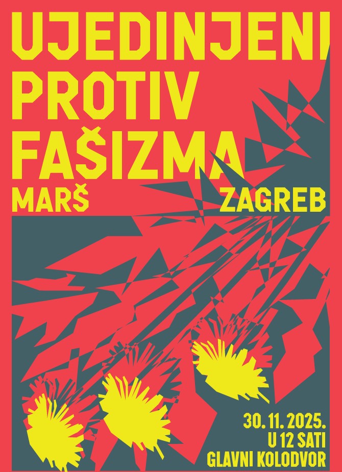 Ujedinjeni protiv fašizma plakat