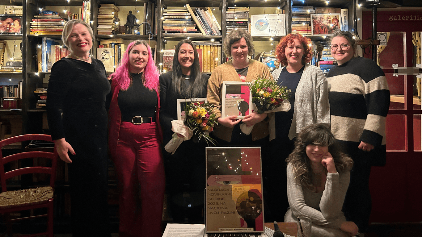 Izabrane su novinarke 2025. godine u organizaciji Udruge Pariter